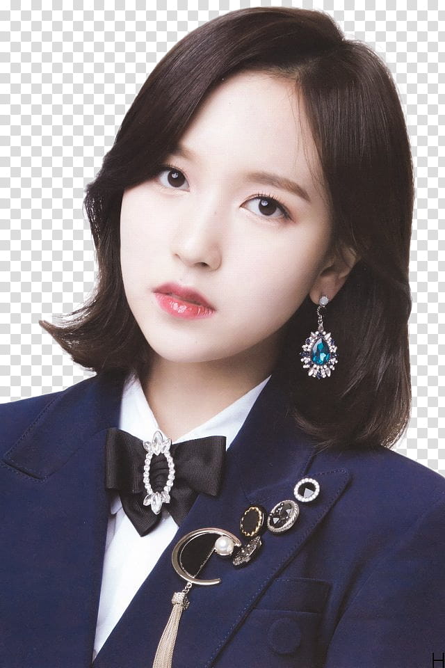 Mina TWICE ONCE nd TWICEZINE transparent background PNG clipart