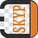 CoreGTK Orange V. , app skype icon transparent background PNG clipart