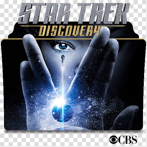 Star Trek Discovery series and season folder icons, Star Trek Discovery ( transparent background PNG clipart