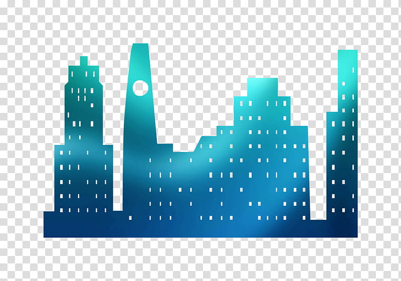 City Skyline, Tard Dans La Nuit, Text, Fotolia, Logo, Human Settlement, Turquoise, Cityscape transparent background PNG clipart