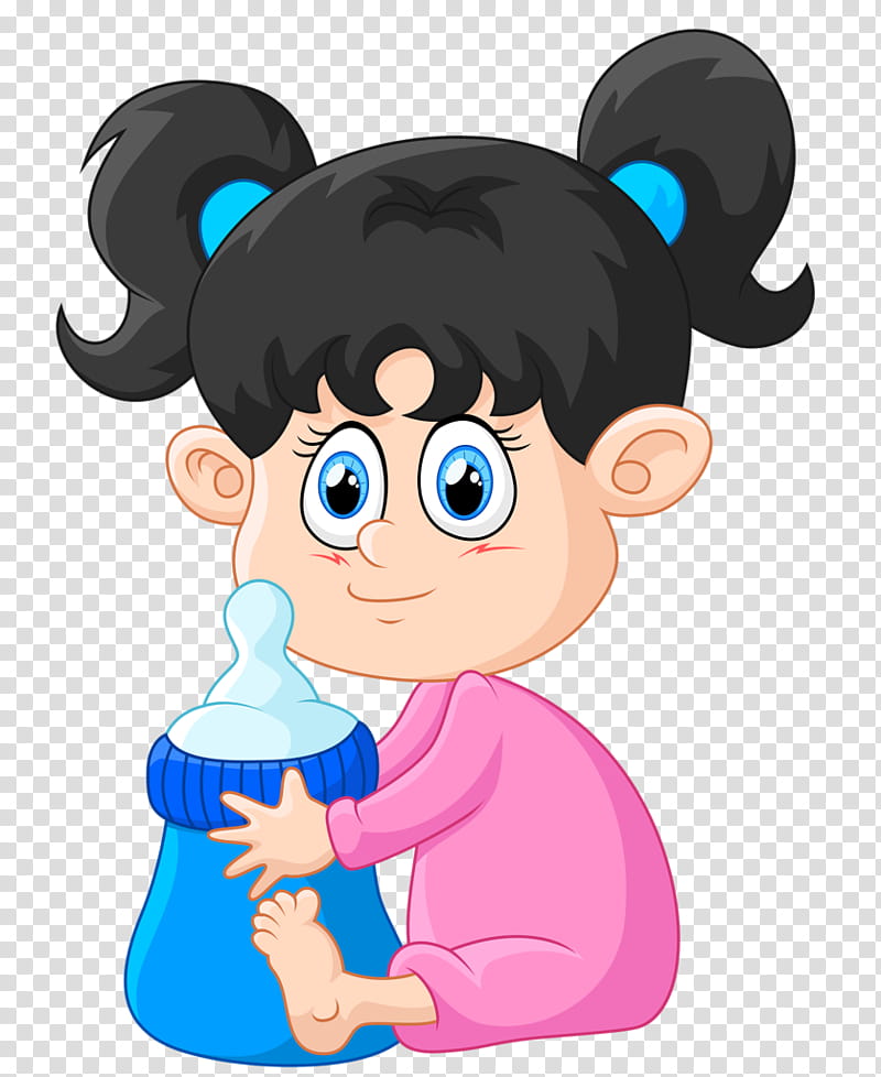 Child, Milk, Drawing, Infant, Cartoon, Cheek, Animation, Black Hair transparent background PNG clipart