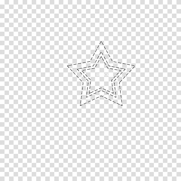 Materials, gray star sketch transparent background PNG clipart