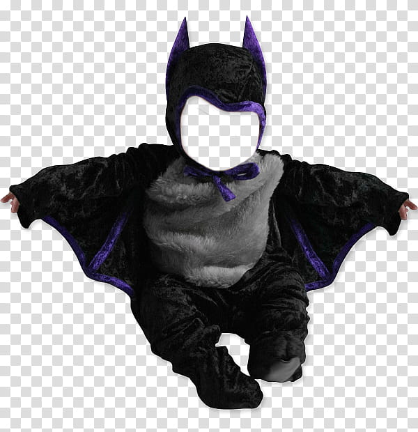 Kids Grey and Black 3D Batman Costume - DC Comics 