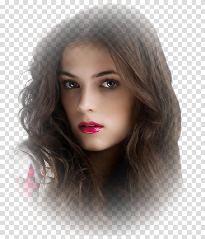 Woman Face, Beauty, Black Hair, Painting, Model, Hair Coloring, Wig, Beauty Parlour transparent background PNG clipart