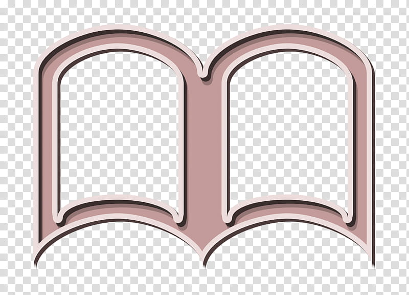 book icon bookmark icon, Arch, Heart, Architecture, Metal transparent background PNG clipart