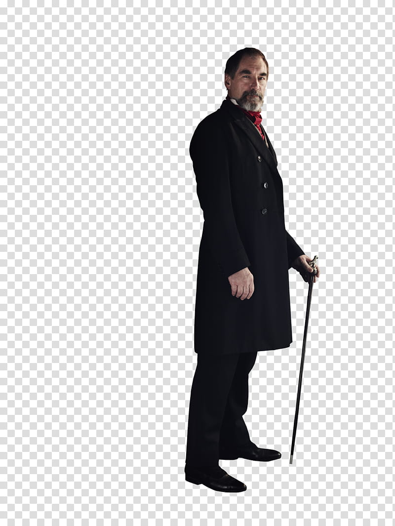 Penny Dreadful , man wearing coat transparent background PNG clipart