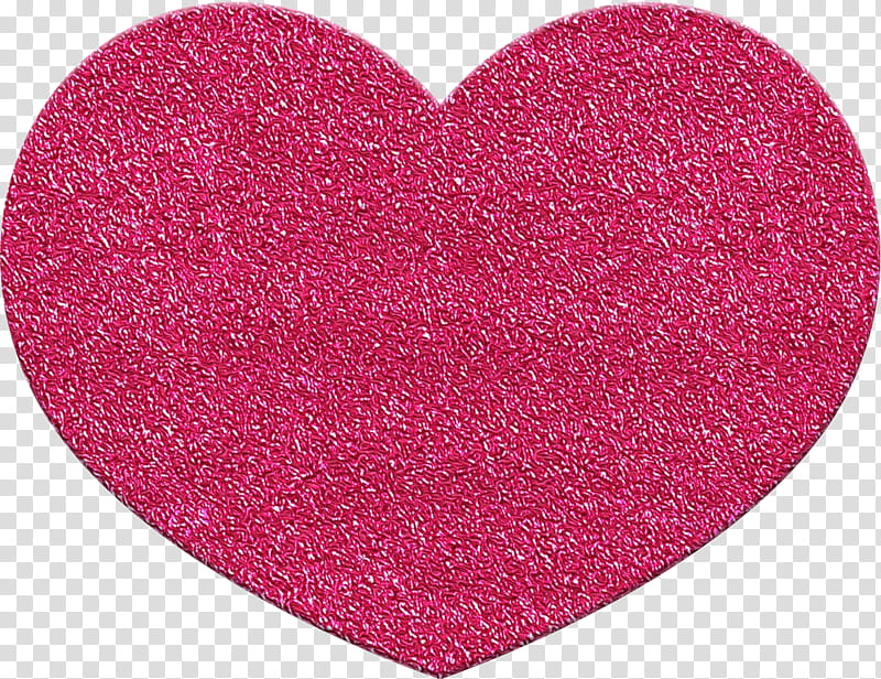 heart pink red glitter magenta, Watercolor, Paint, Wet Ink, Love, Carmine, Tableware transparent background PNG clipart