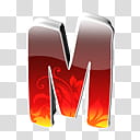 D Letters and Characters, Letter M transparent background PNG clipart