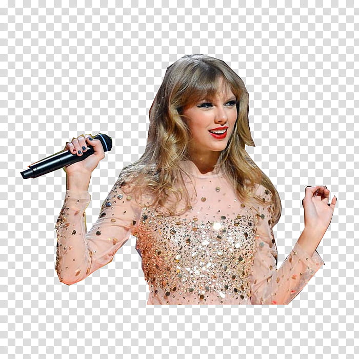 Taylor Swift concert transparent background PNG clipart