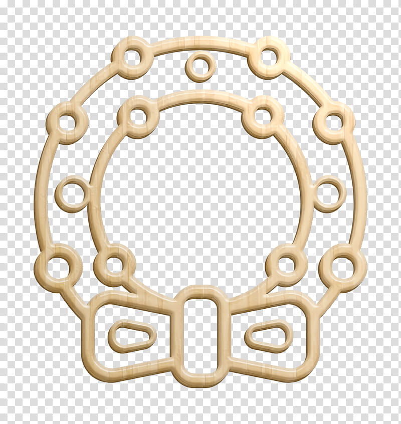 Christmas Icon, Wreath Icon, Xmas Icon, Body Jewellery, Material, Brass, Meter, Metal transparent background PNG clipart