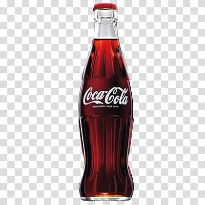 Coca Cola items, Coca-Cola glass bottle illustration transparent background PNG clipart