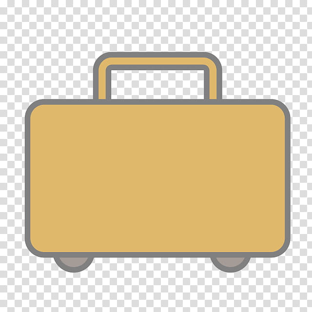 Travel Drawing, Suitcase, Briefcase, Johnston Murphy Portfolio Briefcase, Baggage, Desktop Publishing, Yellow transparent background PNG clipart