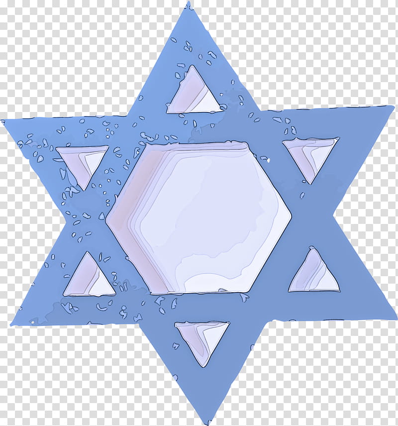 Hanukkah Star Hanukkah Happy Hanukkah, Blue, Triangle transparent background PNG clipart