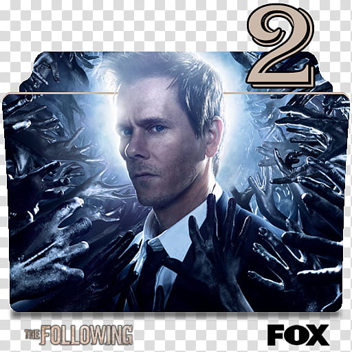 The Following series and season folder icons, The Following S ( transparent background PNG clipart