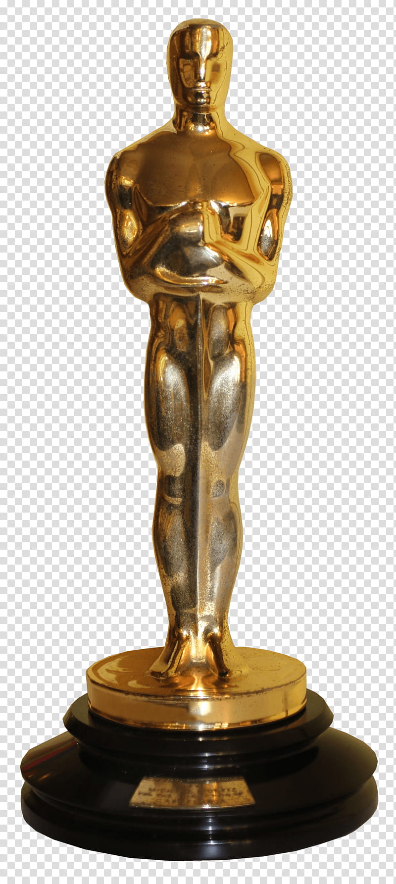 Cine, Oscar trophy transparent background PNG clipart