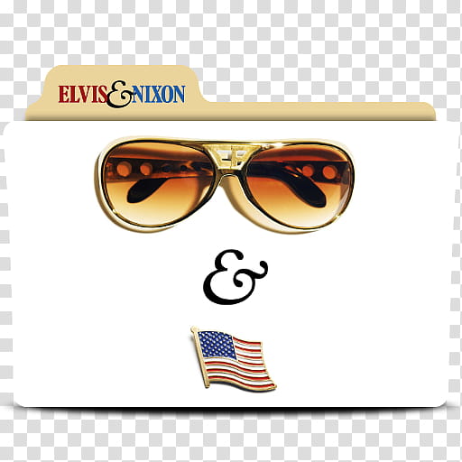 Elvis And Nixon Folder Icon transparent background PNG clipart