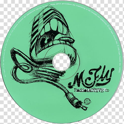 McFLY CDs, McFly disc transparent background PNG clipart