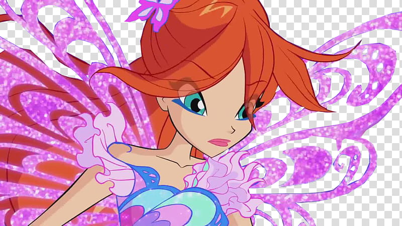 Winx Club Season  Bloom Butterflix transparent background PNG clipart