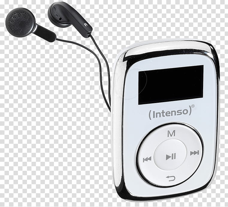 Headphones, Intenso Music Mover, Mp3 Player, Intenso Music Walker, Intenso Gmbh, Liquidcrystal Display, Portable Media Player, Sd Card transparent background PNG clipart