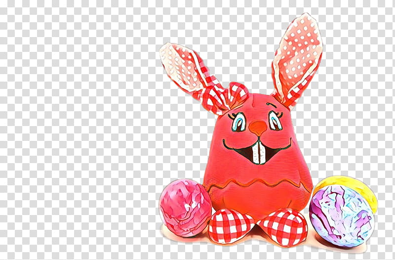 Easter Bunny, Hare, Easter
, Rabbit, Heart, Stuffed Toy, Pink, Rabbits And Hares transparent background PNG clipart
