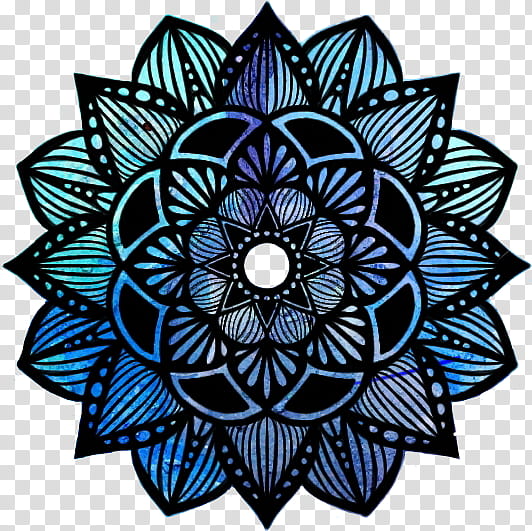Floral Flower, Drawing, Blue, Mandala, Color, Purple, Proportion, Architecture, Visual Arts transparent background PNG clipart