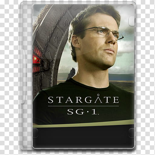 StarGate SG  Icon , StarGate SG-, Stargate SG  movie case art transparent background PNG clipart