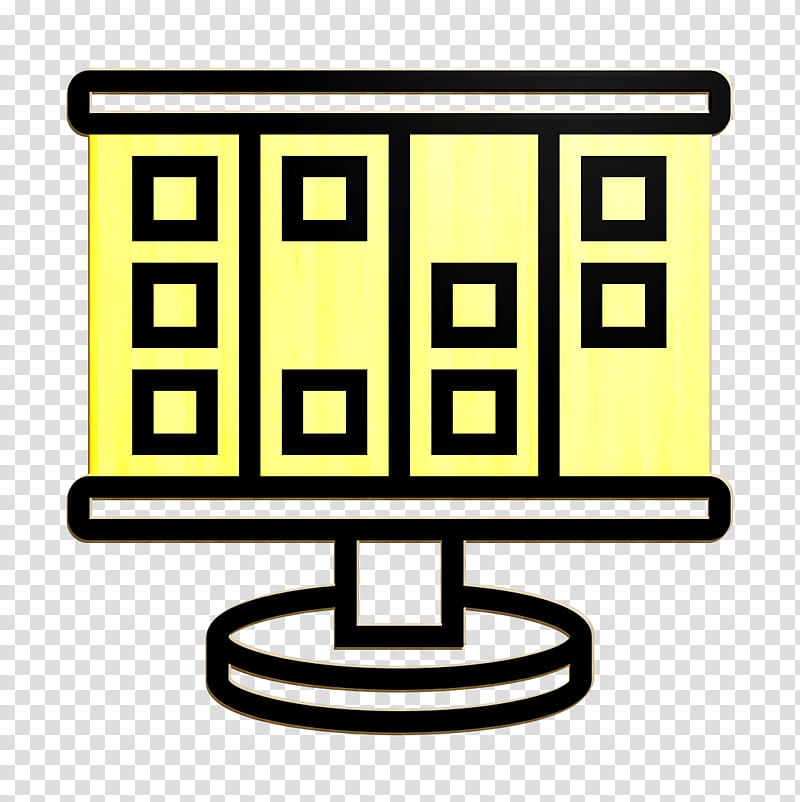 Plan icon Agile Methodology icon Planning icon, Yellow, Line, Computer Monitor Accessory transparent background PNG clipart
