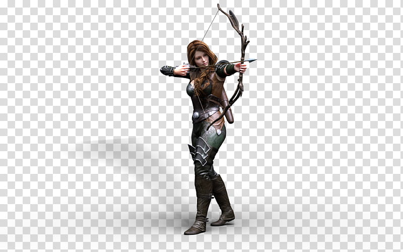 Archer , female archer character transparent background PNG clipart