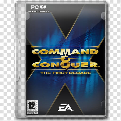 Game Icons , Command-&-Conquer-The-First-Decade, PC DVD Command & Conquer the first decade screenshot transparent background PNG clipart