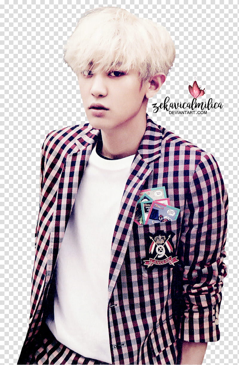EXO Chanyeol Love Me Right, BTM member transparent background PNG clipart