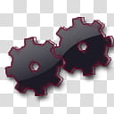 CP For Object Dock, black lug bolts transparent background PNG clipart