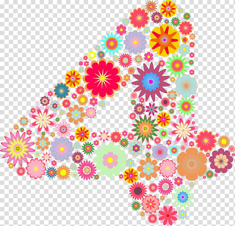 Floral Flower, Digital Art, Floral Design, Number, Plant, Sticker transparent background PNG clipart