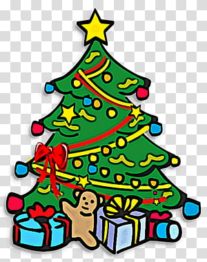 Christmas tree, Oregon Pine, Colorado Spruce, Christmas Decoration, Christmas Ornament, Holiday Ornament, Christmas 
, Christmas Eve transparent background PNG clipart thumbnail