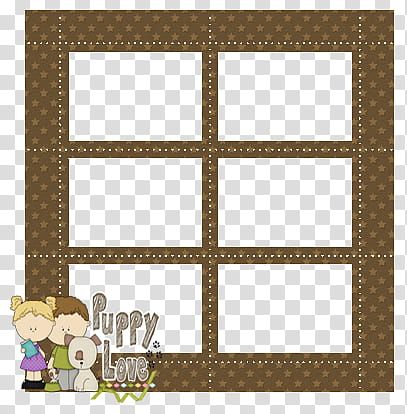 Puppy Love illustration transparent background PNG clipart