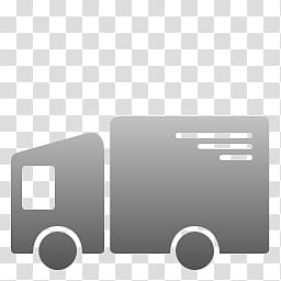 Web ama, gray box truck illustration transparent background PNG clipart