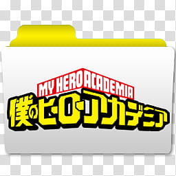 Anime Spring  Icon Folder Icon , Boku no Hero Academia rd Season transparent background PNG clipart