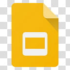 Android Lollipop Icons, Slides, Google Docs icon transparent background PNG clipart