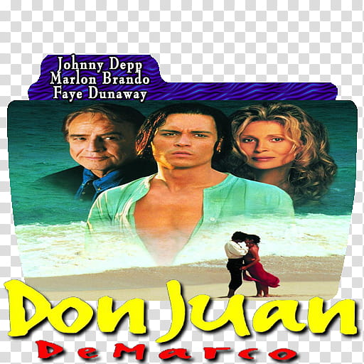 Movie Icon , Don Juan DeMarco () transparent background PNG clipart