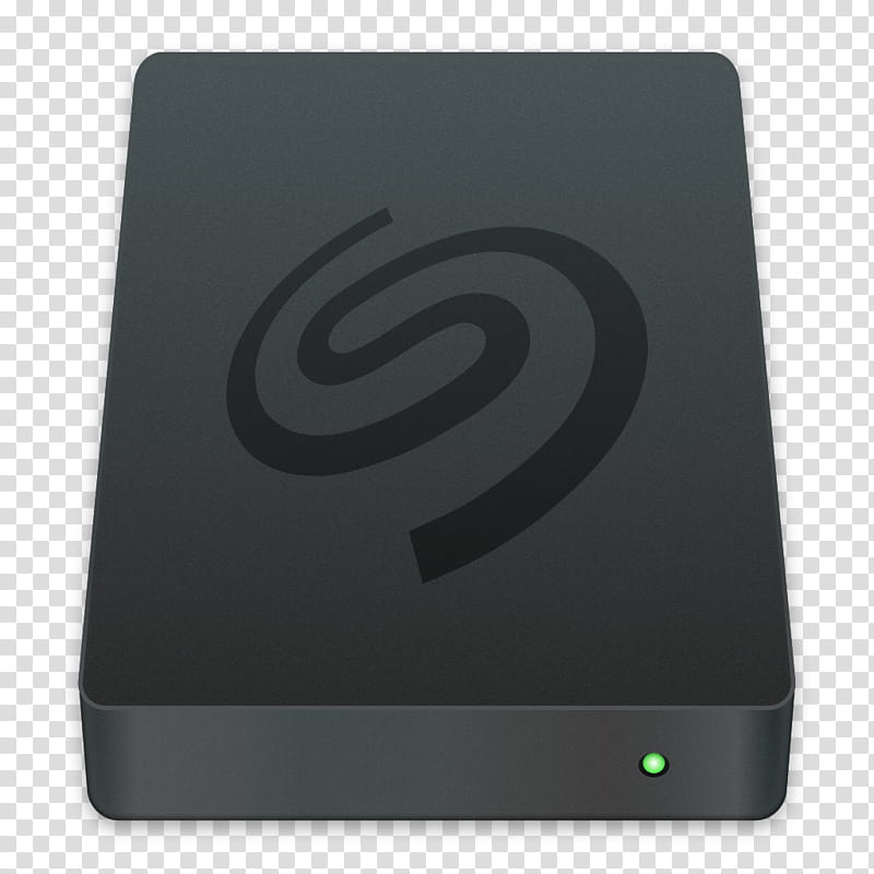 Seagate for macOS, Seagate hard drive icon transparent background PNG clipart