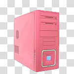 glamour ico and icons , , pink computer tower illustration transparent background PNG clipart