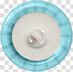 round blue and white button close-up transparent background PNG clipart