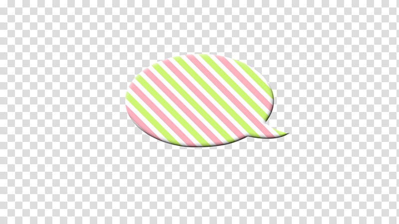 green, white, and pink stripe chat bubble transparent background PNG clipart