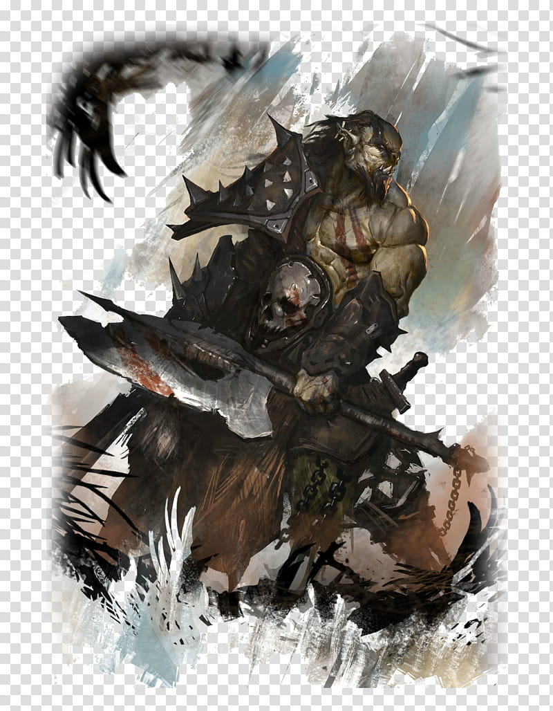 Orc Drawing, Dungeons Dragons, World Of Warcraft, Fantasy, Roleplaying Game, Halforc, Concept Art, Artist transparent background PNG clipart