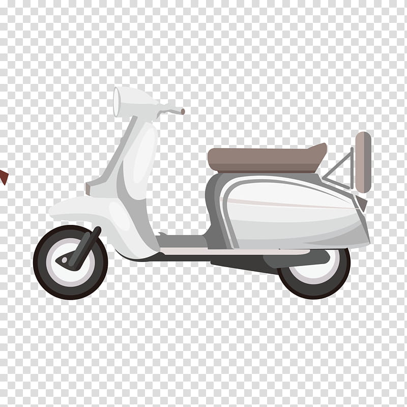 Electric Vehicle White, Motorcycle, Car, Wheel, Motorized Scooter, Transport, Riding Toy, Vespa transparent background PNG clipart