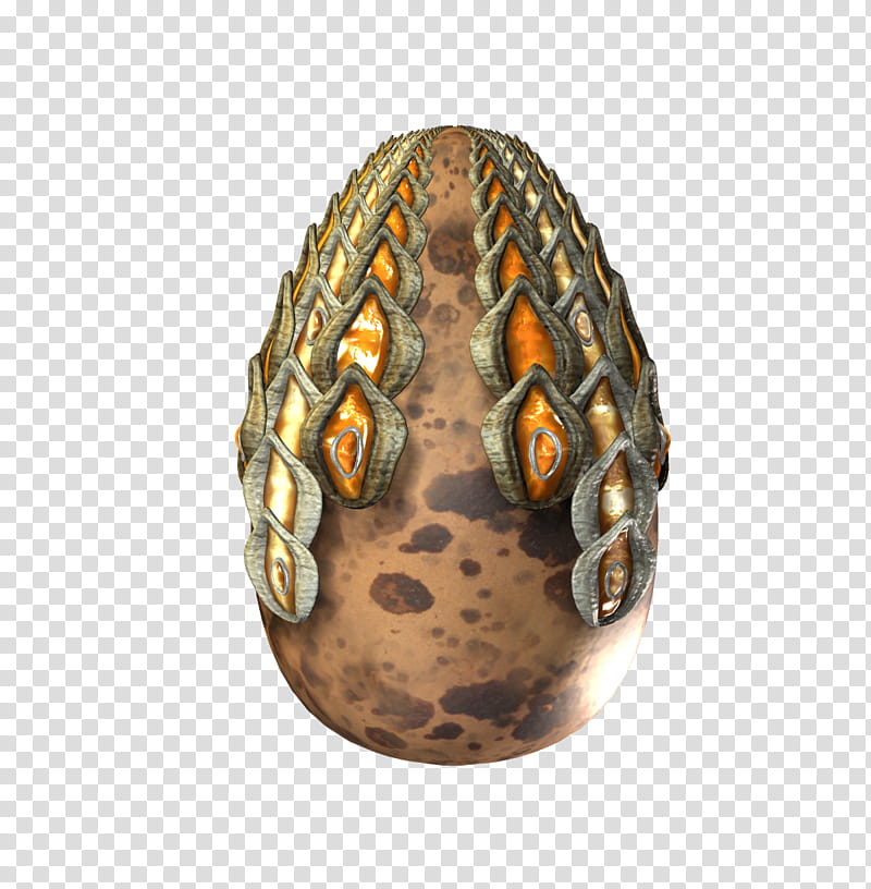 E S Dragon Eggs II, brown faberge egg transparent background PNG clipart