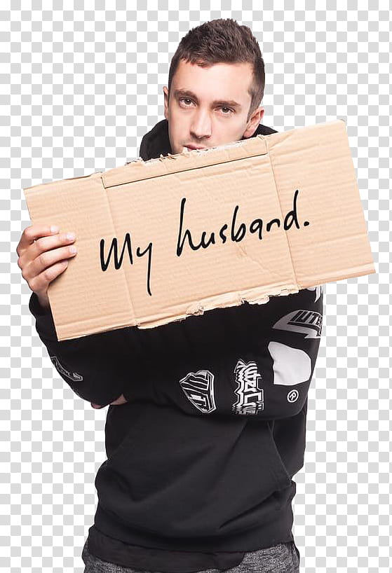 Tyler Joseph My Husband transparent background PNG clipart