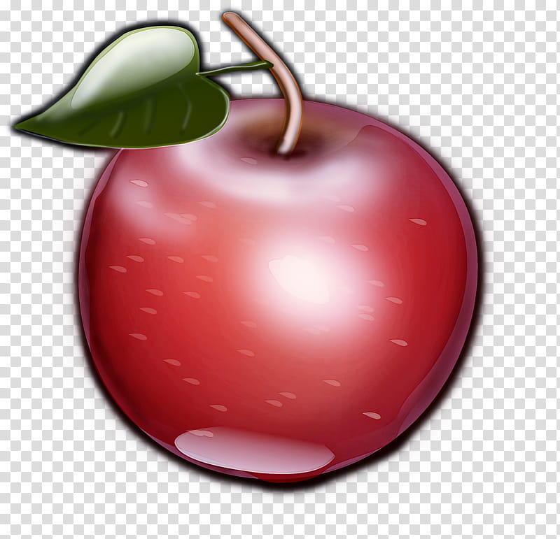 fruit red tree cherry plant, Apple, Woody Plant, Leaf, Food, Drupe, Rose Family, Malus transparent background PNG clipart