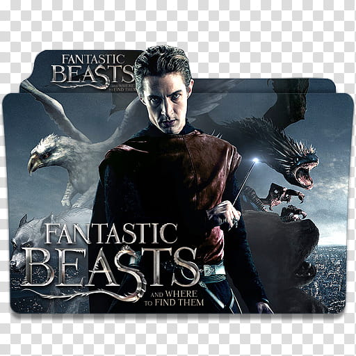 Fantastic Beasts and Where to Find Them, Fantastic Beats and Where to Find Them folder icon transparent background PNG clipart