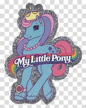 Acid Pu y, blue My Little Pony artwork transparent background PNG clipart