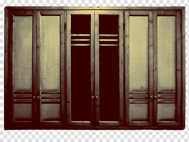 , brown and black cabinet with mirror transparent background PNG clipart